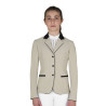 Giacca bambini unisex concorso zip e bottoni - Oxford Tan