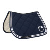 Sottosella salto Double Stripes in tessuto tecnico - Blazer navy / bianco