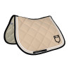Sottosella salto Double Stripes in tessuto tecnico - Oxford tan / nero