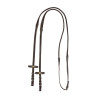 Redini in cuoio con grip gommato - Marrone