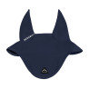 Cuffietta in tessuto tecnico con patch logata in silicone Sublime - Marina