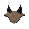 Cuffietta Sublime in camoscio con patch logata in silicone - Terra