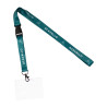 Porta Badge CON Cordino Logo Acavallo - Verde