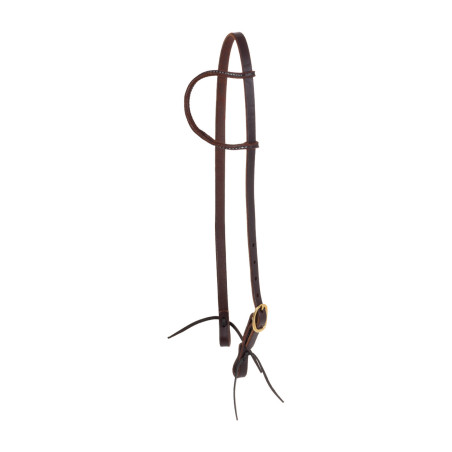 Rolled EAR Western Bridle
