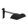 Portabriglie in Acciaio 20 CM x ACMPS526A - Nero
