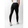 Pantaloni Horze Grand Prix Pro da donna con fondo integrale - Nero