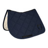Sottosella da salto Equestro con monogramma stampato - Blazer da equitazione blu scuro / nero