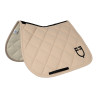 Sottosella da salto Equestro con monogramma stampato - Oxford tan / nero
