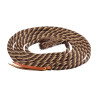 Mecate in nylon intrecciato Schutz Brothers - Tan / cioccolato fondente / marrone