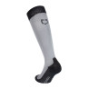 Calze unisex Equestro Basic in tessuto tecnico - Bruma portuale / nero