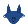 Cuffia antimosche Equestro cube stretch tecnica con logo - Quarzo blu