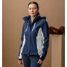 Giacca impermeabile Ripstop Horseware AA Indra donna - Marino / avorio