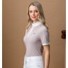 Polo da concorso a maniche corte Horseware donna AA Mira - Ostrica