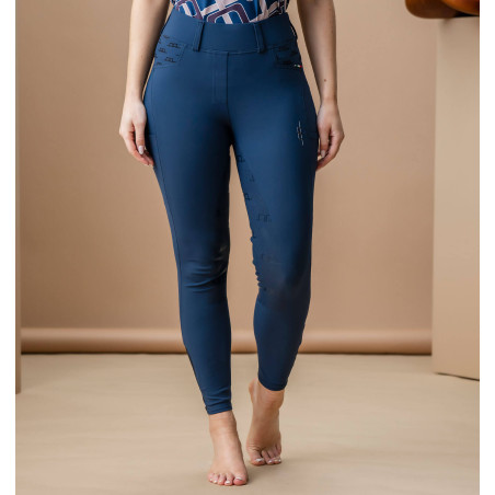 Pantaloni ibridi Horseware con grip al ginocchio AA Fina donna
