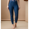 Pantaloni ibridi Horseware con grip al ginocchio AA Fina donna - Marina