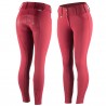 Pantaloni termici Grand Prix Horze con fondo in silicone per donna - Rosso profondo