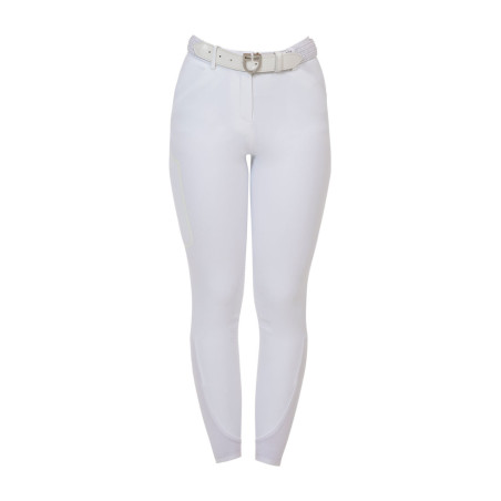 Pantalone slim fit donna Equestro Ridertechnology cuciture termosaldate