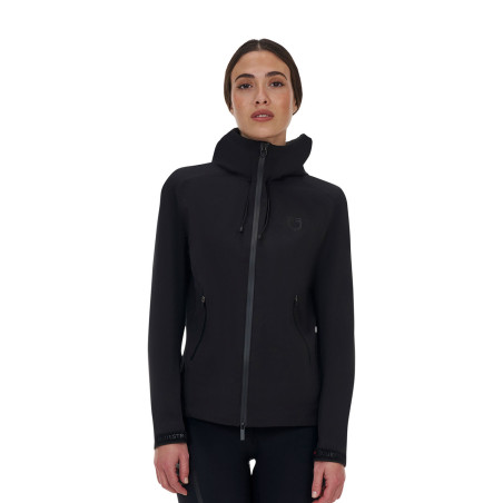 Guscio softshell donna Equestro Ridertechnology impermeabile zip