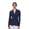 Giacca concorso donna Equestro Ridertechnology cuciture termosaldate - Blazer marine