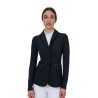 Giacca concorso donna Equestro Ridertechnology cuciture termosaldate - Nero