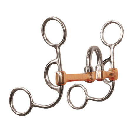 Morso Correctional Imboccatura Rame Aste Curve Corte Pool's