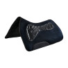 Sottosella WS CW-CS camoscio grip gel - Nero