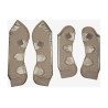 Ghette da trasporto LeMieux Kudos mesh 3D - Noce Pecan
