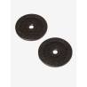Parafreni in gel Easy Fit LeMieux - Marrone