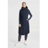Gilet lungo trapuntato da donna Gem Waxy B Vertigo - Saluto Marina