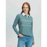 Polo da rugby LeMieux Rochelle donna - Aloe