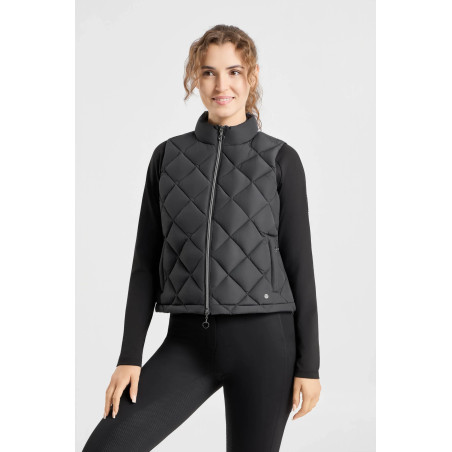 Gilet trapuntato corto da donna Lynden