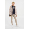 Young Rider Dina gilet trapuntato - Talpa deserto