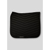 Tapis de dressage White Fair avec cristaux gun metal Montar - Nero