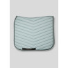 Tapis de dressage White Fair avec cristaux gun metal Montar - Torino