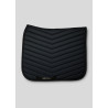 Tapis de dressage White Fair avec cristaux gun metal Montar - Grigio ardesia