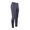 Pantaloni da equitazione Euro-Star Carlo FullGrip Schoeller SL uomo - Grigio magnete