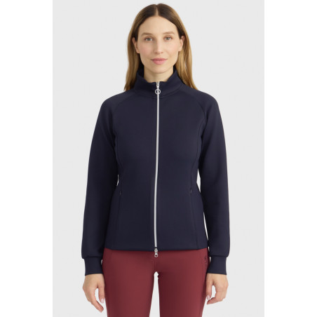 Felpa tecnica con zip Clotilde Harcour