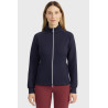 Felpa tecnica con zip Clotilde Harcour - Marina