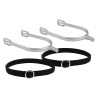 Speroni da uomo Imperial Riding Basic 20 mm quadrati - Argento