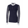 Maglia da competizione a maniche lunghe in mesh Pikeur donna - Cielo notturno
