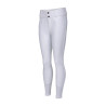 Pantaloni da equitazione Optima Gx giovane cavaliere Shires Aubrion - Bianco