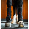 Horseware Fasce Terapia a Luce Rossa LED per Zampe Coppia - Nero / nero