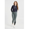 Pantaloni da equitazione da donna Horze Evelyn con grip integrale - Verde balsamo