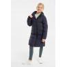 Cappotto lungo imbottito da bambino Horze Paloma - Marine marittimo