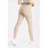 Pantaloni Horze Grand Prix Pro con grip al ginocchio da donna - Beige / marrone chiaro