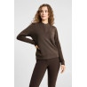 Maglione funzionale da donna Kareina - Caffè turco