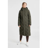 Cappotto trapuntato lungo da donna Gem Waxy B Vertigo - Edera rampicante