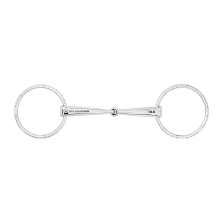 Filetto ad anelli dalla forma anatomica con snodo semplice