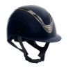 Cap Apocalypse unisex calotta lucida omologazione EN 1384-2023 - Blu navy / canna di fucile