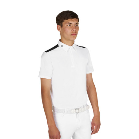Polo uomo concorso slim fit mezza manica
